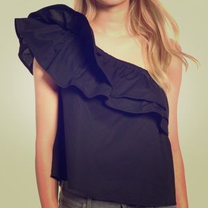 ONE SHOULDER TOP